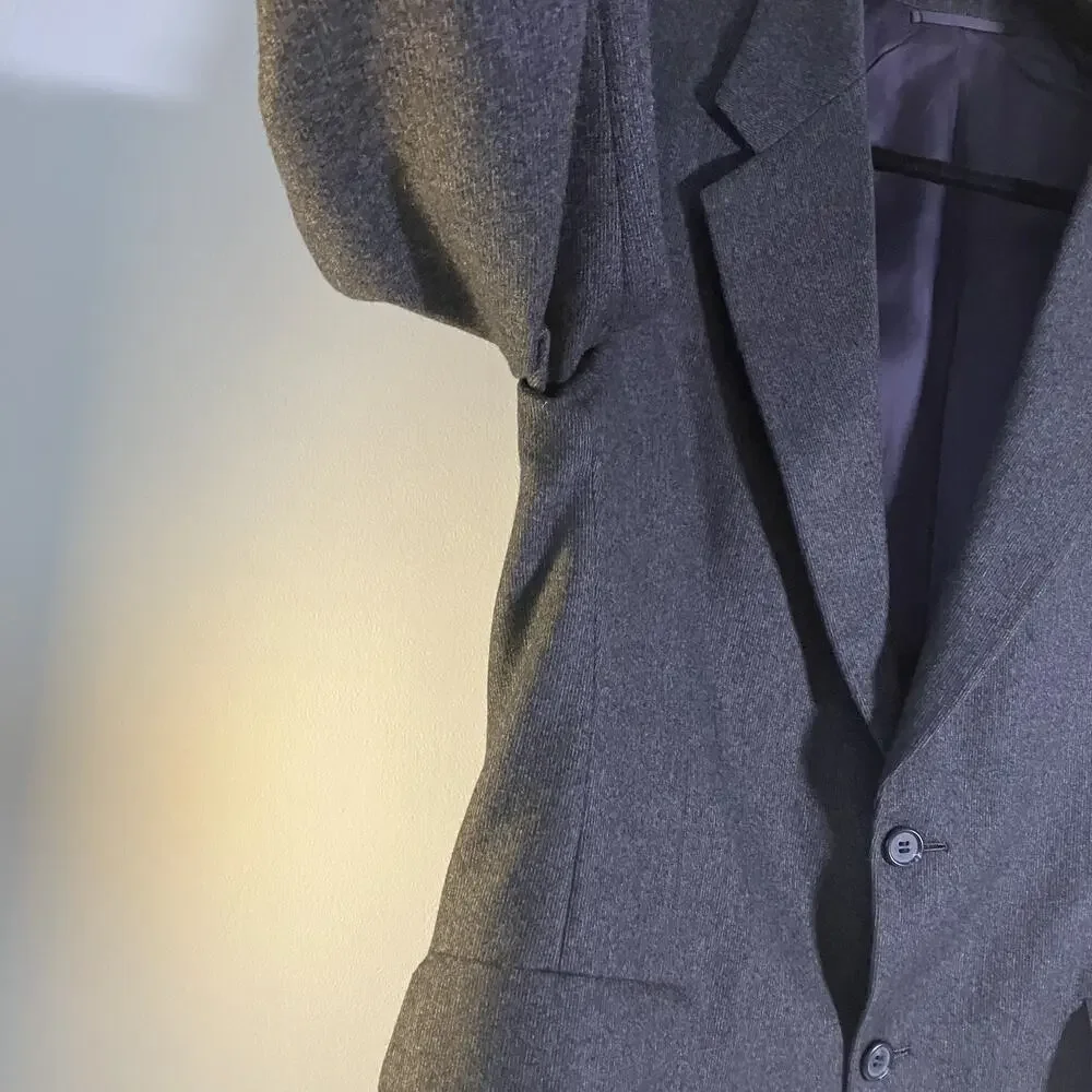 Hickey Freeman Blazer Mens 40? Wool Boardroom Collection Lion Single‎ Breasted